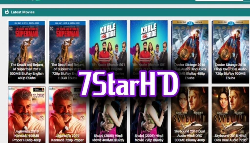 7StarHD.Com 2022 – 300Mb Dual Audio movies 9XMovies