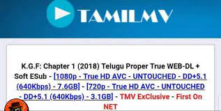 Tamilmv 2022: Download Latest Tamil, Telugu & Hindi Dubbed Movies